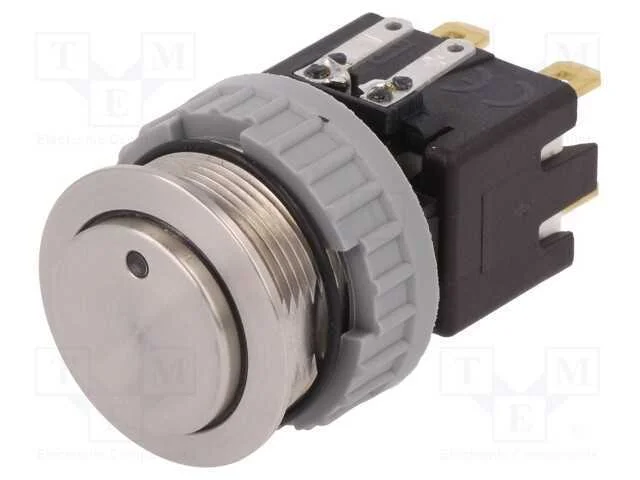 Interruptor: Antivandalismo, Pos: 2, Dpst-No, 12a/250vac, Ip64