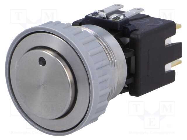 Interruptor: Antivandalismo, Pos: 2, Dpst-No, 12a/250vac, Ip64