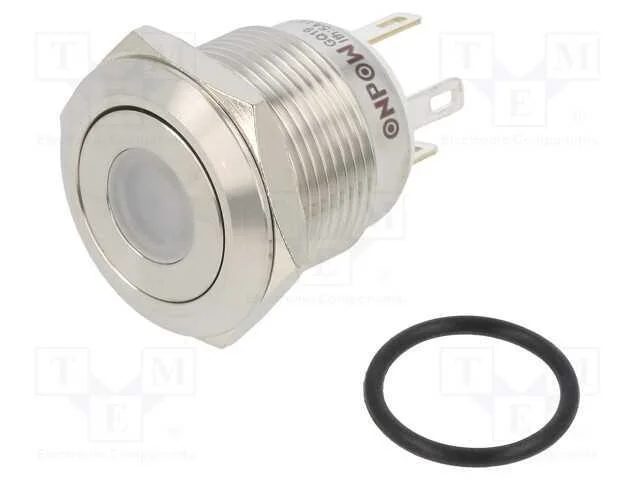 Interruptor: antivandalismo, Pos: 2, SPST-NO, 0,5.