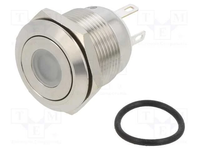 Interruptor: antivandalismo, Pos: 2, SPST-NO, 0,5.