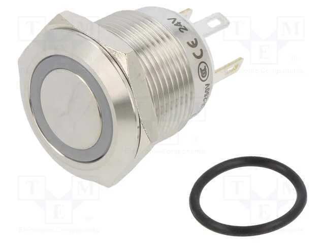 Interruptor: antivandalismo, Pos: 2, SPST-NO, 0,5.