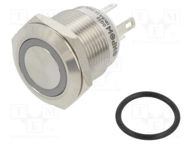 Interruptor: antivandalismo, Pos: 2, SPST-NO, 0,5.