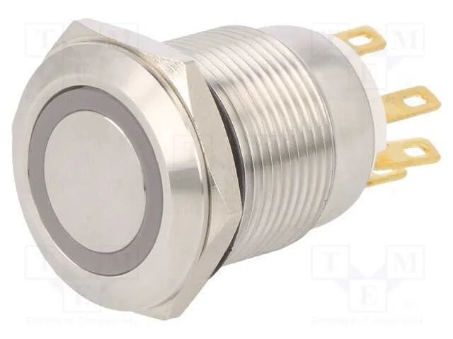 Interruptor: antivandalismo, Pos: 2, SPST, 1A/250.