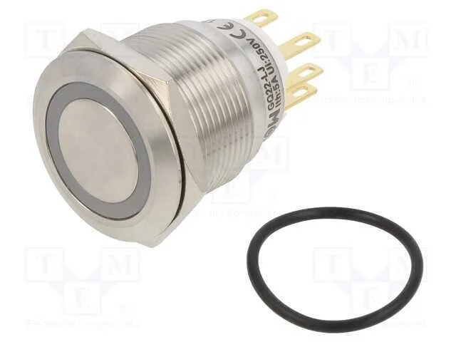 Interruptor: antivandalismo, Pos: 2, SPDT, 3A/220.