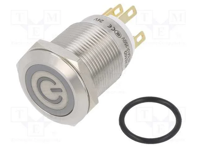 Interruptor: antivandalismo, Pos: 2, SPDT, 3A/220.