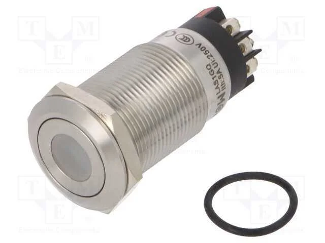 Interruptor: antivandalismo, Pos: 2, SPDT, 3A/220.