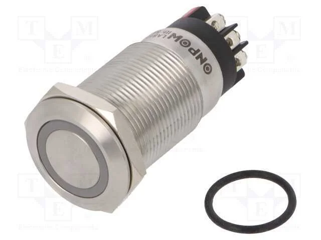 Interruptor: Antivandalismo, Pos: 2, Spdt, 3a/220vac, 5a/24vdc