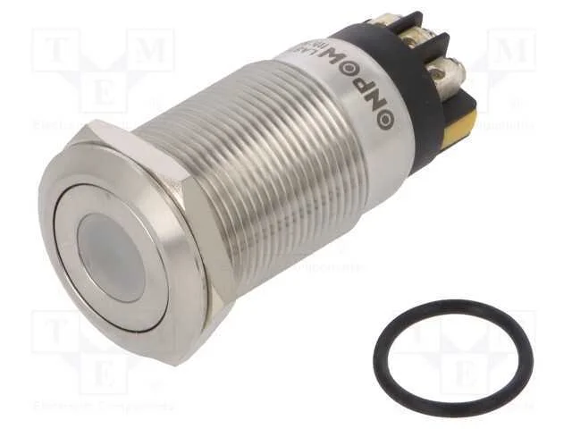 Interruptor: Antivandalismo, Pos: 2, Spdt, 3a/220vac, 5a/24vdc