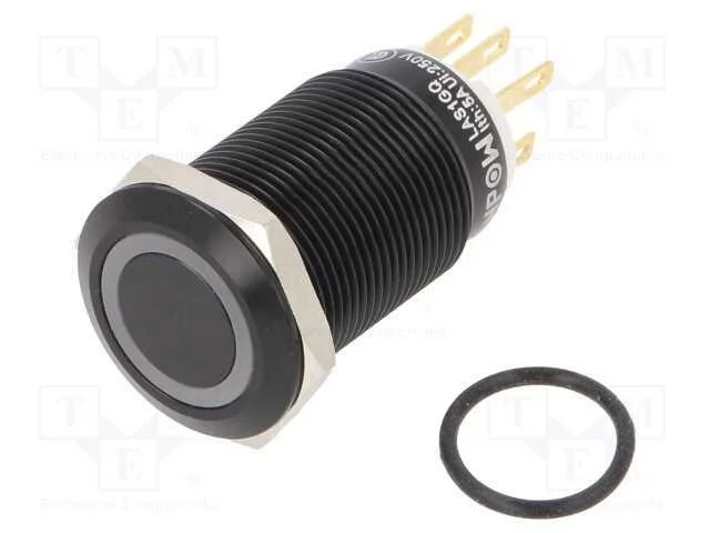 Interruptor: Antivandalismo, Pos: 2, Spdt, 3a/220vac, 5a/24vdc