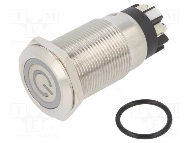 Interruptor: Antivandalismo, Pos: 2, Spdt, 3a/220vac, 5a/24vdc