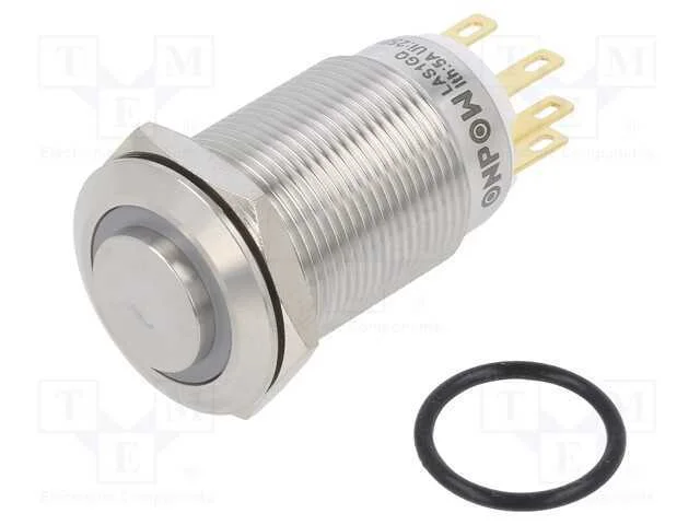 Interruptor: Antivandalismo, Pos: 2, Spdt, 3a/220vac, 5a/24vdc