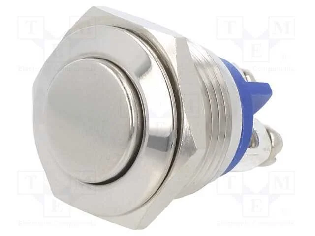 Interruptor: Antivandalismo, Pos: 2, Spst, 2a/48vdc, Ip65, Off-(On)