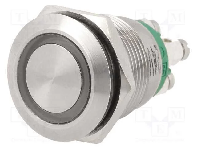 Interruptor: Antivandalismo, Pos: 2, Spst-No, 0,05a/24vdc, Ip66
