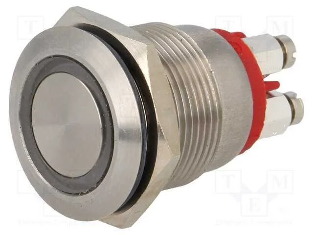 Interruptor: Antivandalismo, Pos: 2, Spst-No, 0,05a/24vdc, Ip66