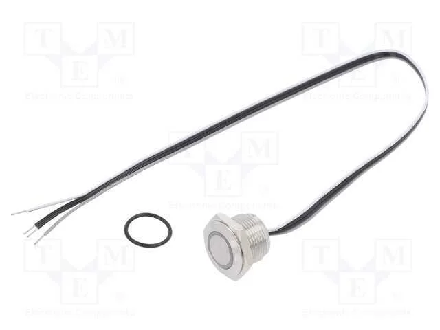 Interruptor: Antivandalismo, Pos: 2, Spst-No, 50ma/24vdc, Ip65