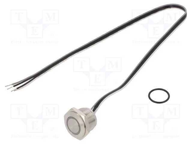 Interruptor: Antivandalismo, Pos: 2, Spst-No, 50ma/24vdc, Ip65