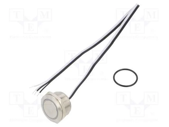 Interruptor: Antivandalismo, Pos: 2, Spst-No, 50ma/24vdc, Ip65