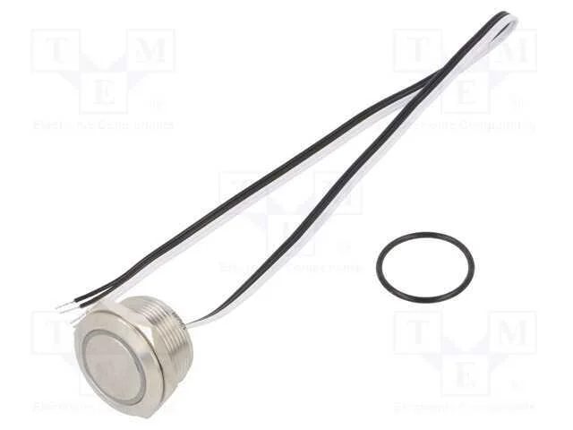 Interruptor: Antivandalismo, Pos: 2, Spst-No, 50ma/24vdc, Ip65