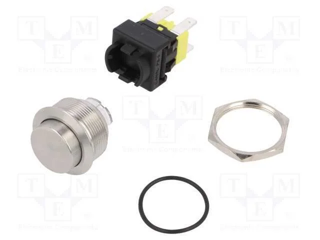 Interruptor: Antivandalismo, Pos: 2, Dpdt, 16a/250vac, Ip65, On-Off