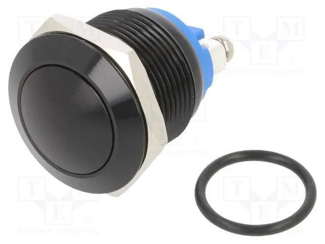 Interruptor: Antivandalismo, Pos: 2, Spst-No, 2a/36vdc, Ip65, 19mm