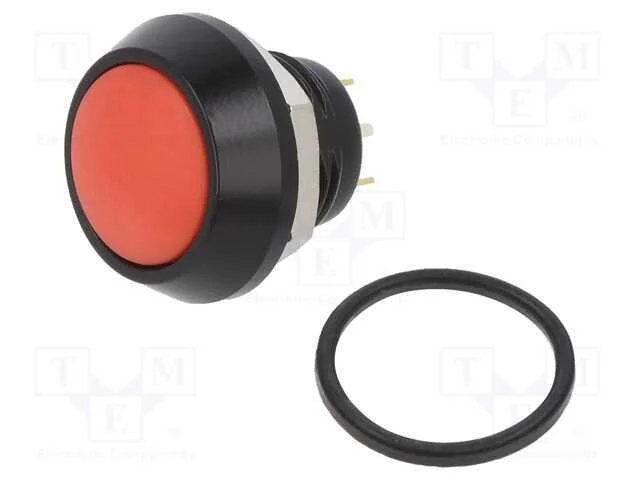 Interruptor: Antivandalismo, Pos: 2, Spst-No, 2a/36vdc, Ip65, 12mm