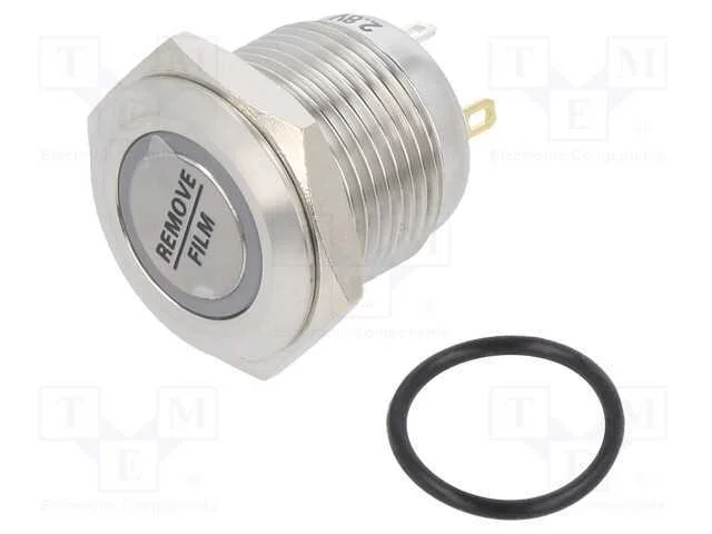 Interruptor: Antivandalismo, Pos: 2, Spst-No, 2a/48vdc, Ip65, Azul