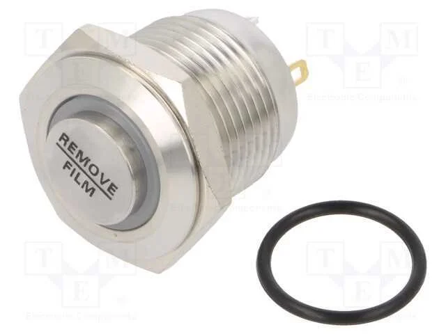 Interruptor: Antivandalismo, Pos: 2, Spst-No, 2a/48vdc, Ip65, Azul