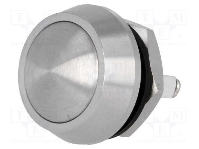 Interruptor: Antivandalismo, Pos: 2, Spst-No, 2a/36vdc, Ip65, 12mm