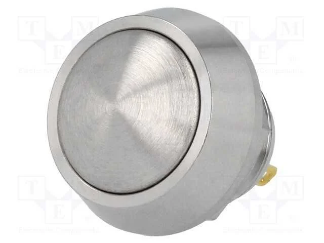 Interruptor: Antivandalismo, Pos: 2, Spst-No, 2a/36vdc, Ip65, 12mm