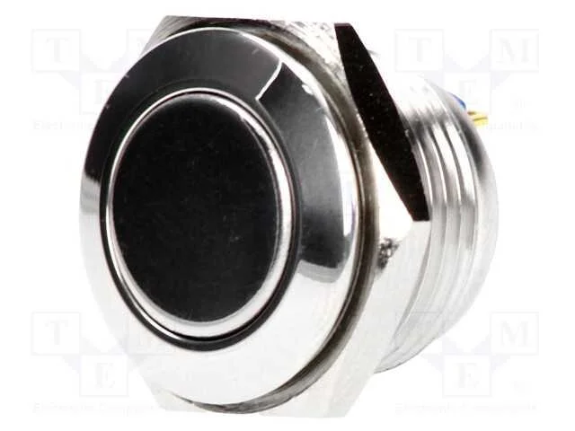 Interruptor: Antivandalismo, Pos: 2, Spst-No, 2a/36vdc, Ip65, 16mm