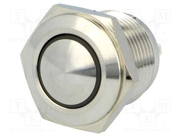 Interruptor: Antivandalismo, Pos: 2, Spst-No, 2a/36vdc, Ip65, Verde