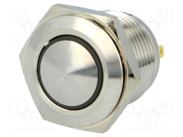 Interruptor: Antivandalismo, Pos: 2, Spst-No, 2a/36vdc, Ip65, 12v