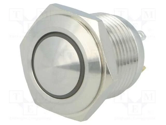 Interruptor: Antivandalismo, Pos: 2, Spst-No, 2a/36vdc, Ip65, 12v