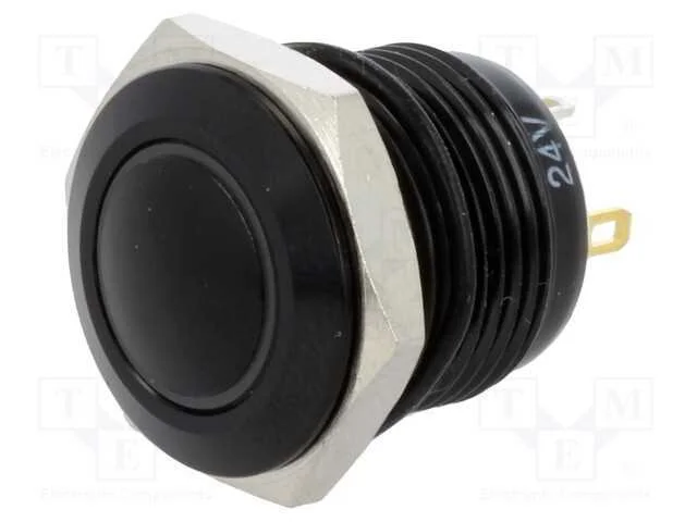 Interruptor: Antivandalismo, Pos: 2, Spst-No, 2a/36vdc, Ip65, 24v