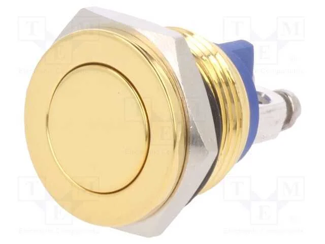 Interruptor: Antivandalismo, Pos: 2, Spst-No, 2a/36vdc, Ip65, 16mm