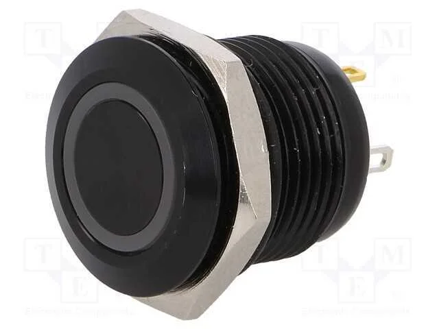 Interruptor: Antivandalismo, Pos: 2, Spst-No, 2a/36vdc, Ip65, Verde