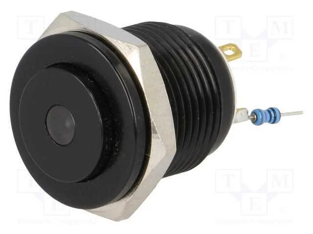 Interruptor: Antivandalismo, Pos: 2, Spst-No, 2a/36vdc, Ip65, Azul