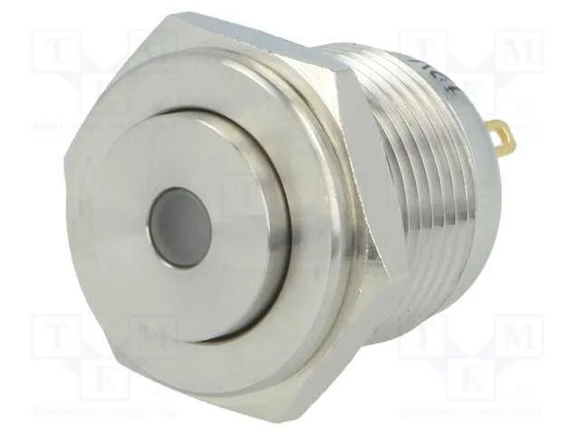 Interruptor: Antivandalismo, Pos: 2, Spst-No, 2a/36vdc, Ip65, Verde