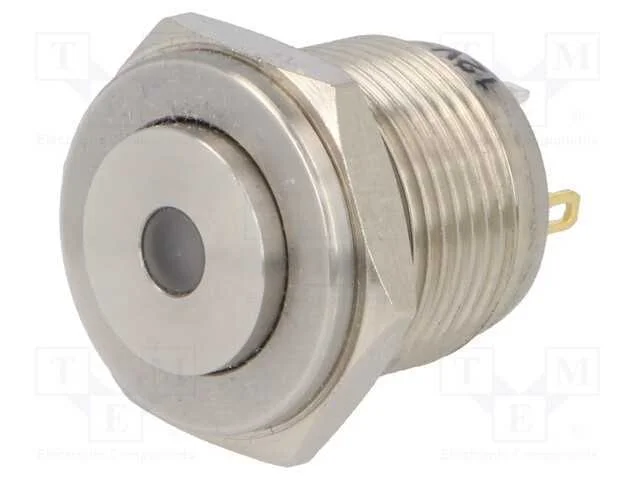 Interruptor: Antivandalismo, Pos: 2, Spst-No, 2a/36vdc, Ip65, 12v