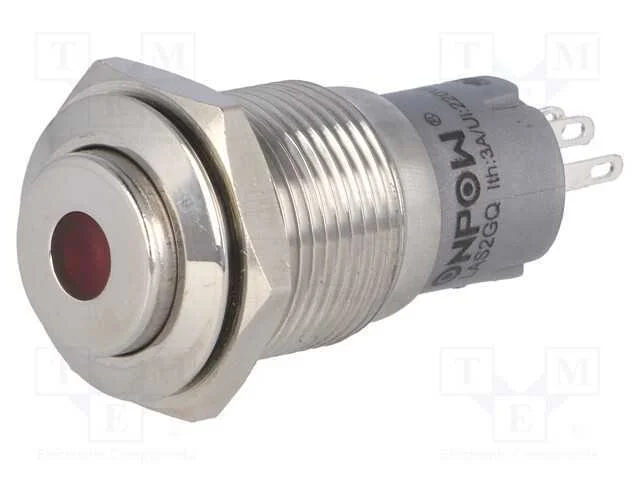 Interruptor: antivandalismo, Pos: 2, SPDT, 0,5A/2.