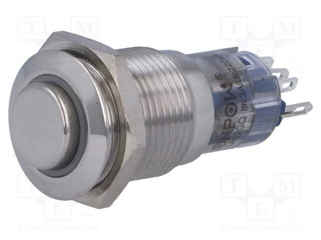 Interruptor: antivandalismo, Pos: 2, SPDT, 0,5A/2.