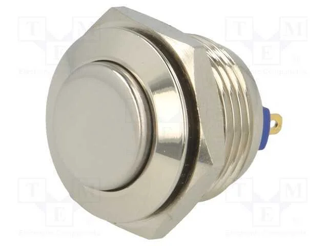 Interruptor: Antivandalismo, Pos: 2, Spst-No, 2a/36vdc, Ip65, 16mm