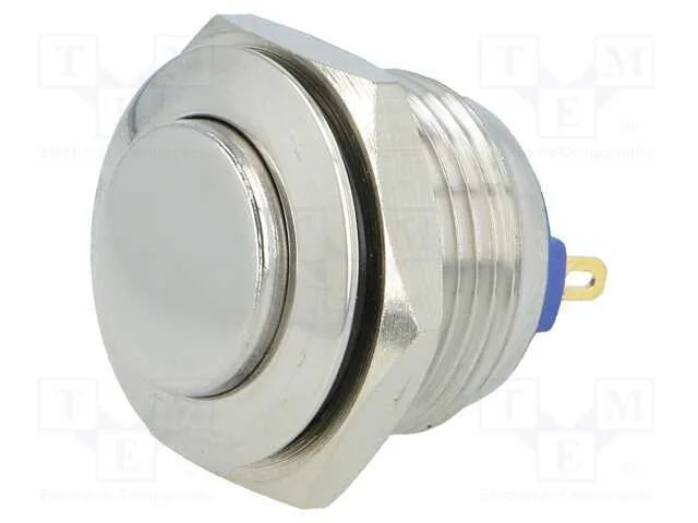 Interruptor: Antivandalismo, Pos: 2, Spst-No, 2a/36vdc, Ip65, 16mm
