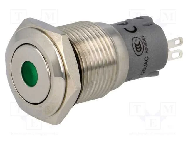 Interruptor: Antivandalismo, Pos: 2, Spdt, 0,5a/220vac, 1a/24vdc