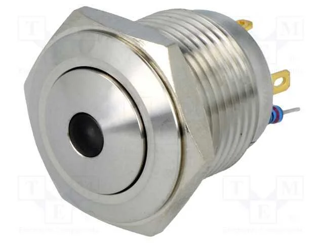 Interruptor: Antivandalismo, Pos: 2, Spst-No, 2a/36vdc, Ip65, Azul