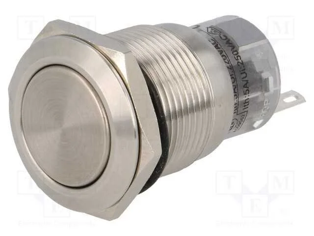 Interruptor: Antivandalismo, Pos: 2, Spdt, 0,5a/220vac, 1a/24vdc