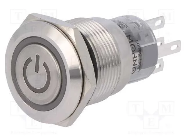 Interruptor: Antivandalismo, Pos: 2, Spdt, 0,5a/220vac, 1a/24vdc