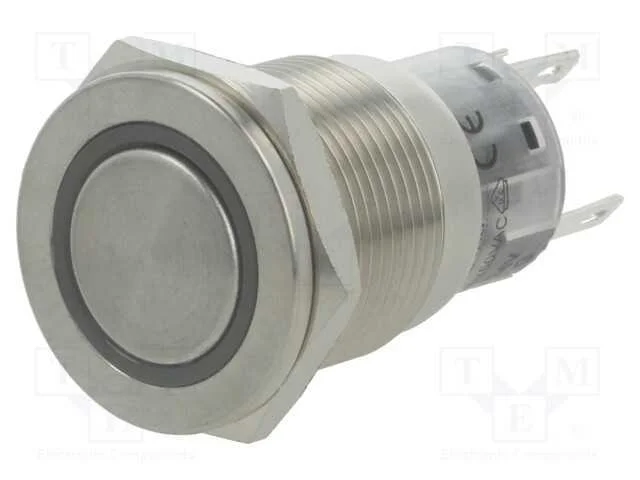 Interruptor: Antivandalismo, Pos: 2, Spdt, 0,5a/220vac, 1a/24vdc