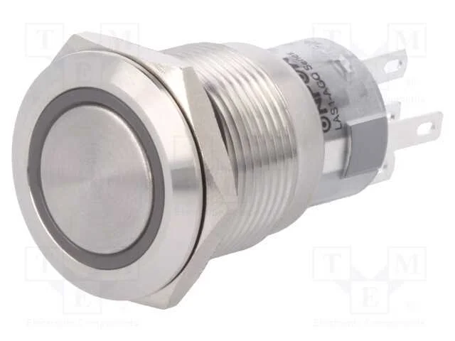 Interruptor: Antivandalismo, Pos: 2, Spdt, 0,5a/220vac, 1a/24vdc