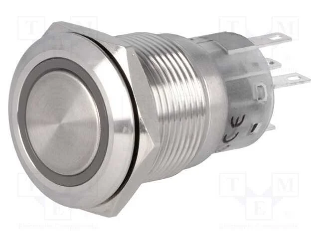 Interruptor: antivandalismo, Pos: 2, SPDT, 0,5A/2.